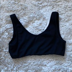 Black bralette